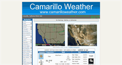 Desktop Screenshot of camarilloweather.com